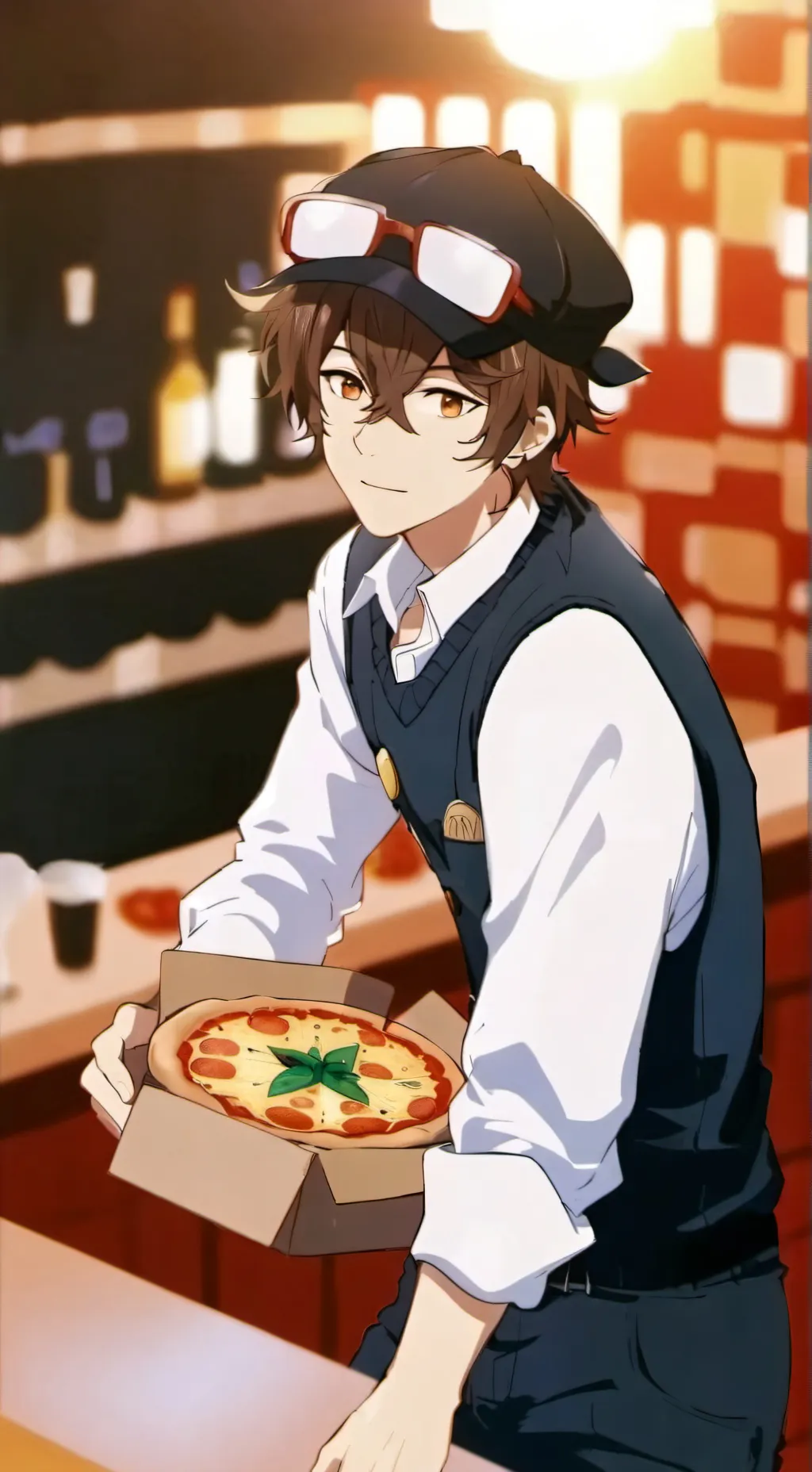 ai character: Tomi  background