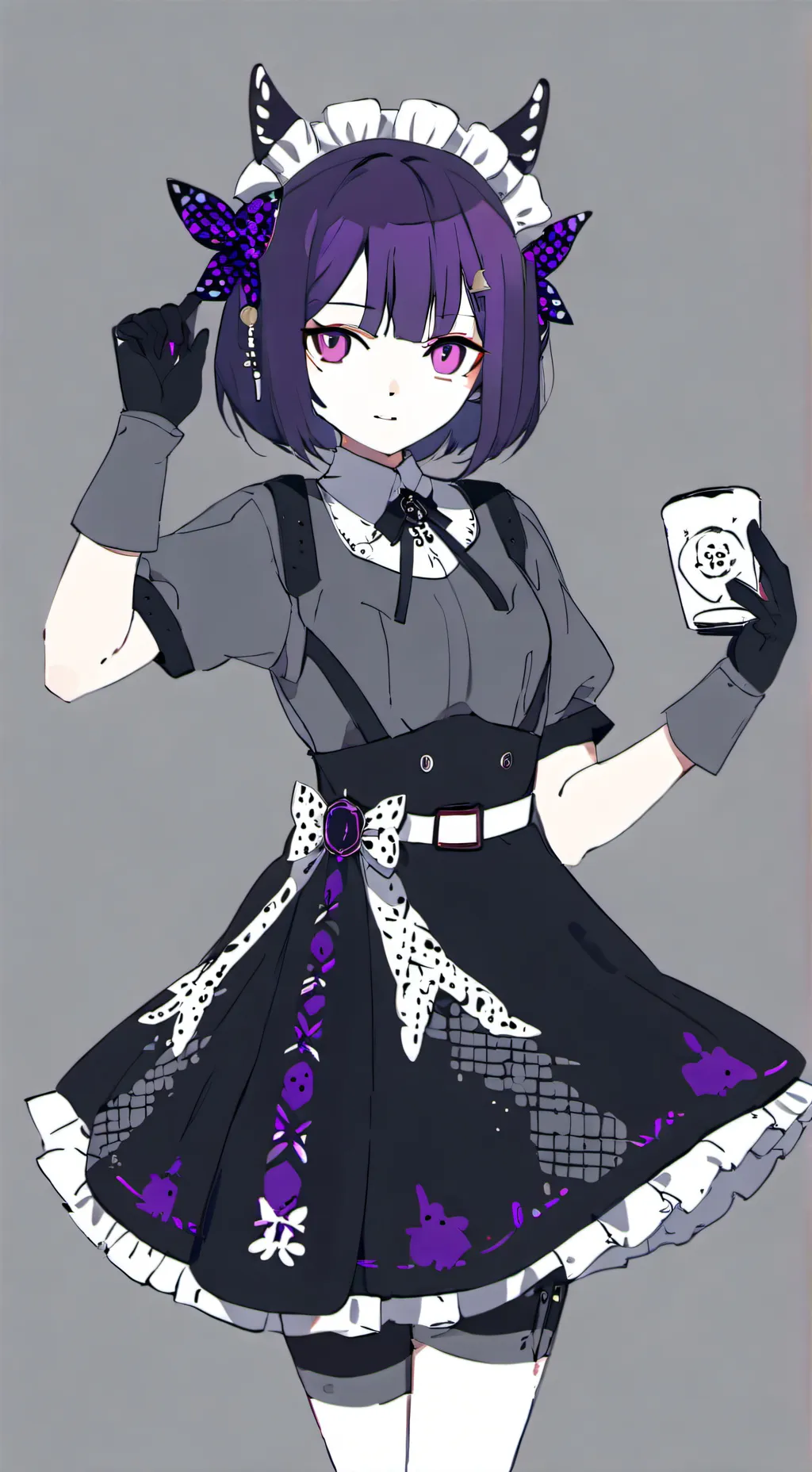 ai character: Una background