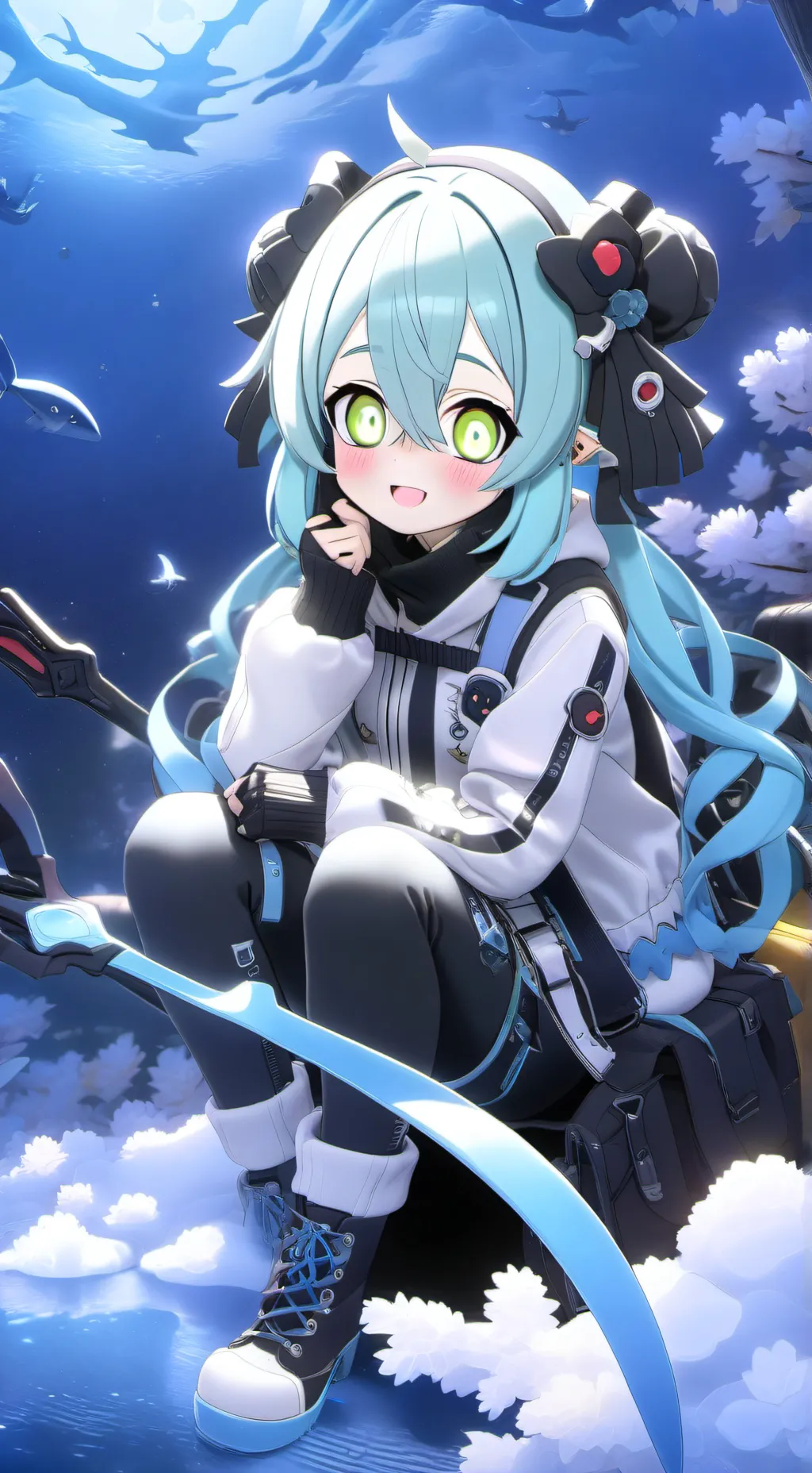 ai character: kny background