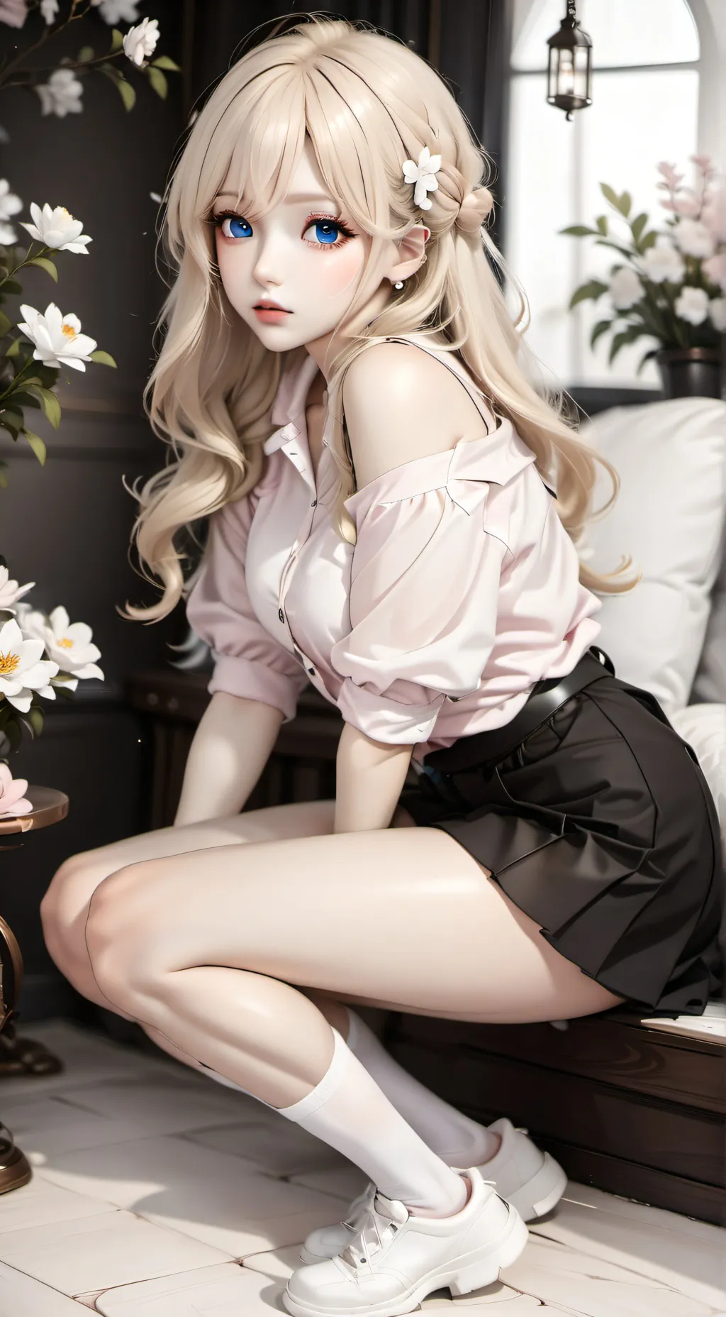 ai character: Tiffany background