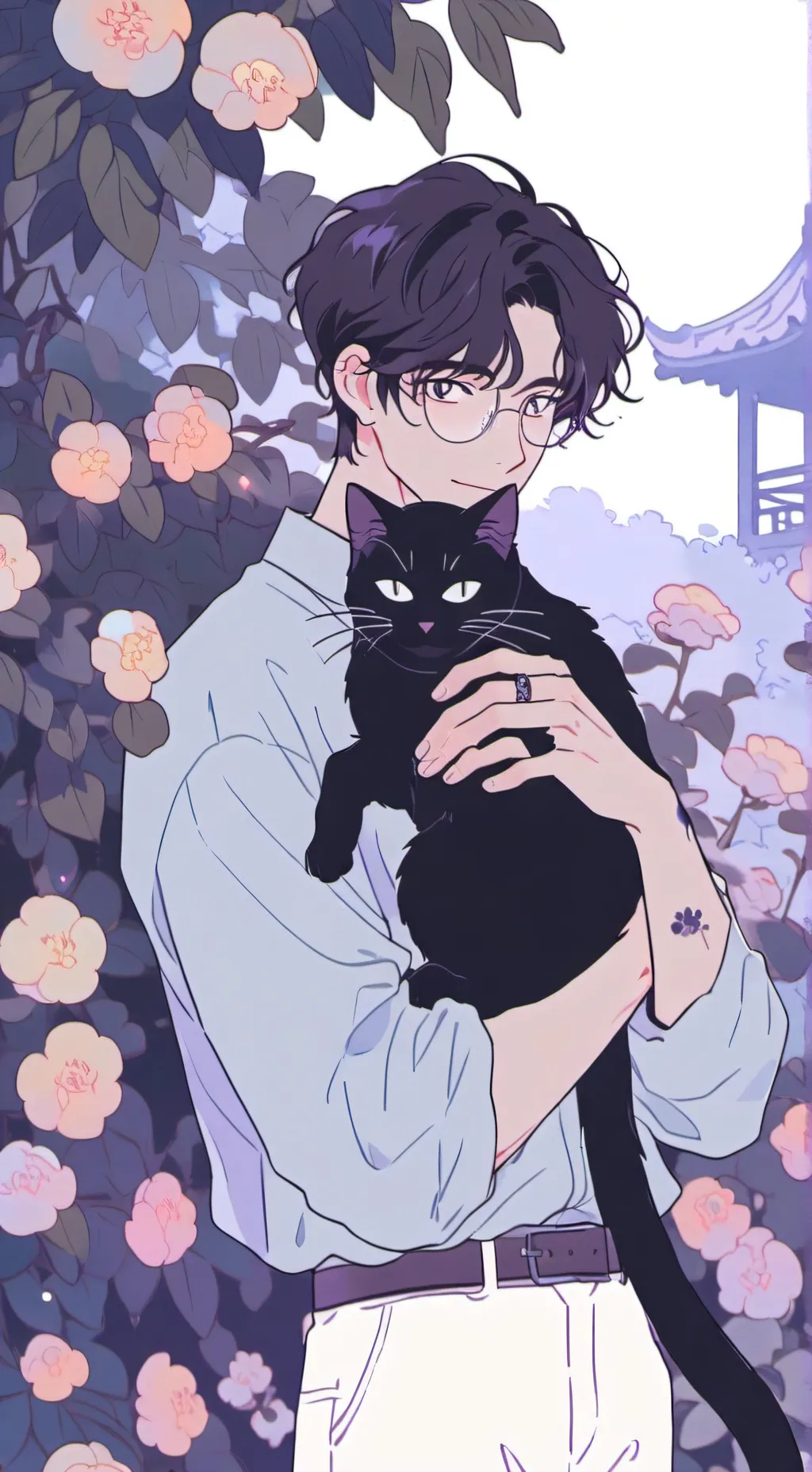 ai character: Parker background