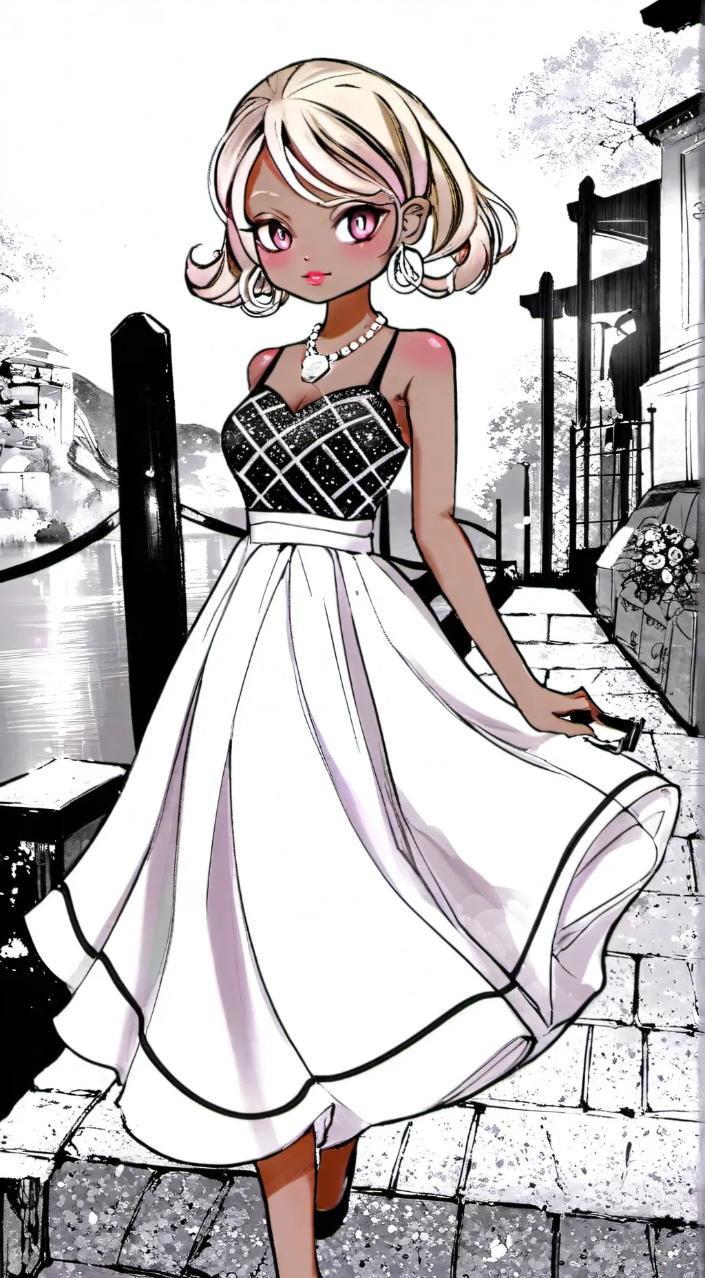 ai character: melody background