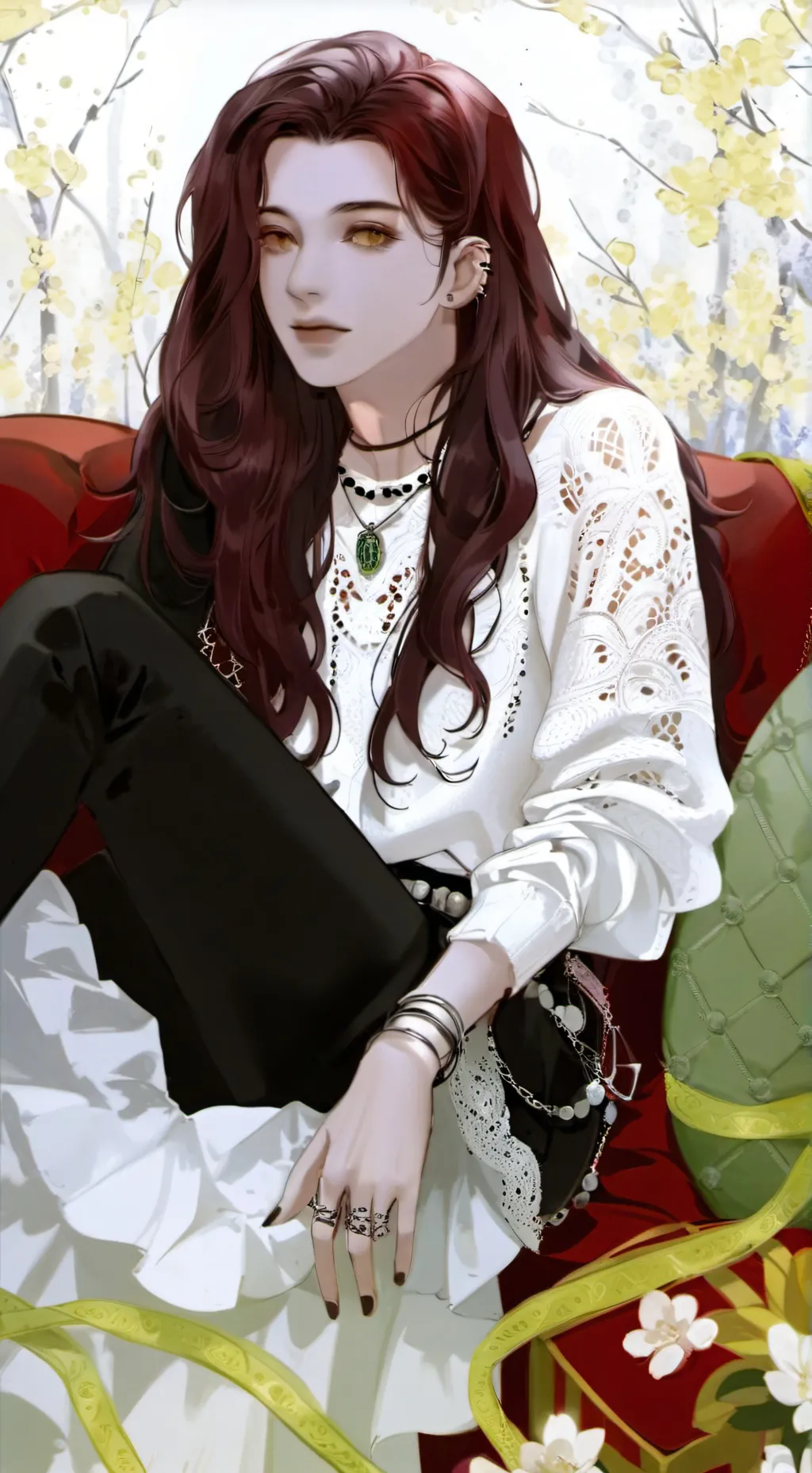 ai character: !!SLEEPOVER!! background