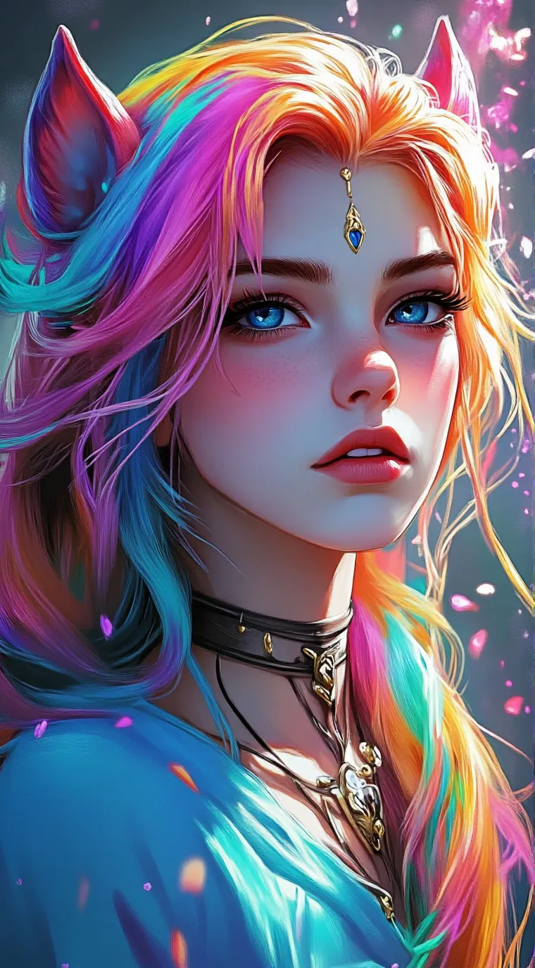 ai character: rainbow dash  background