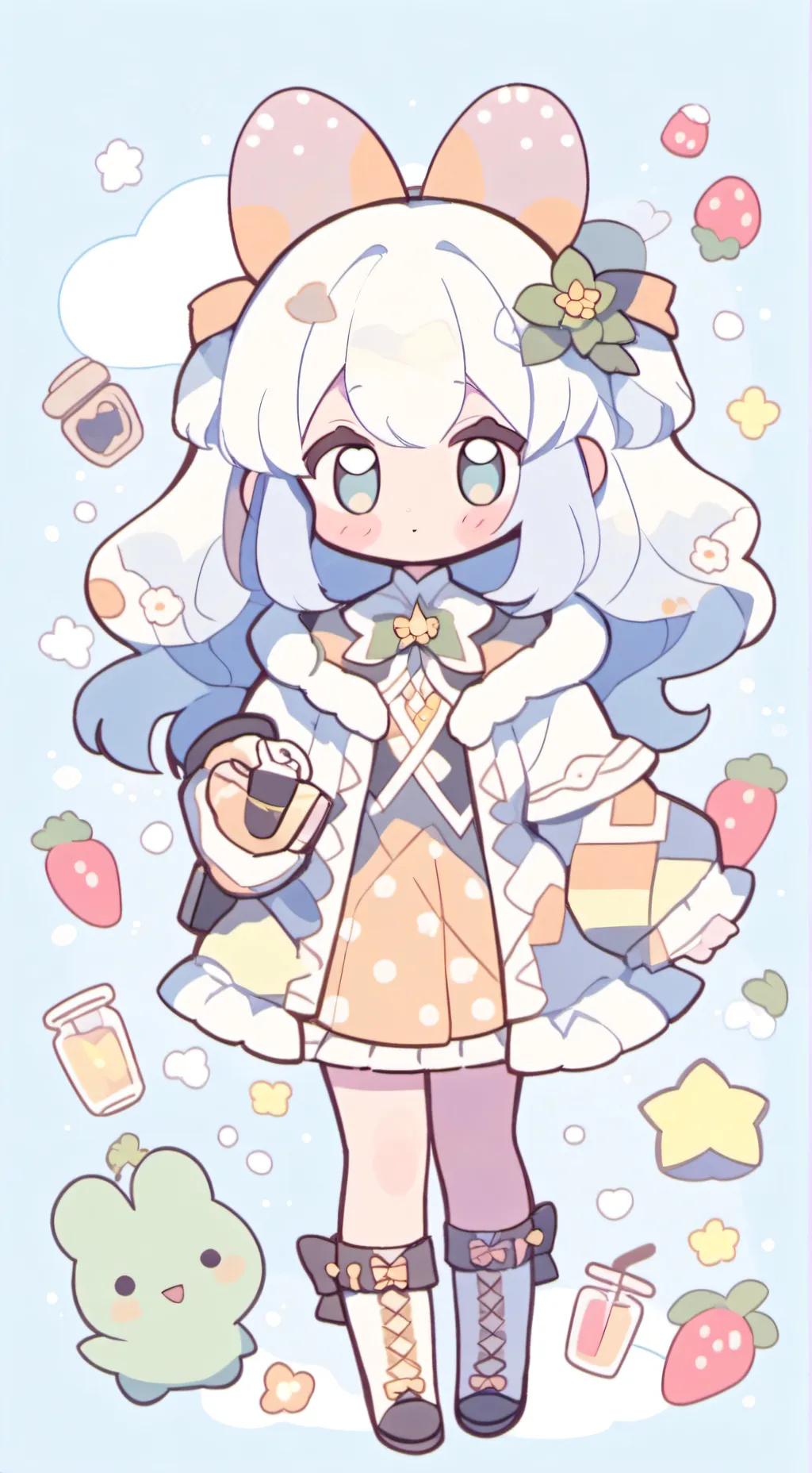 ai character: Luciana"tu amiga" background