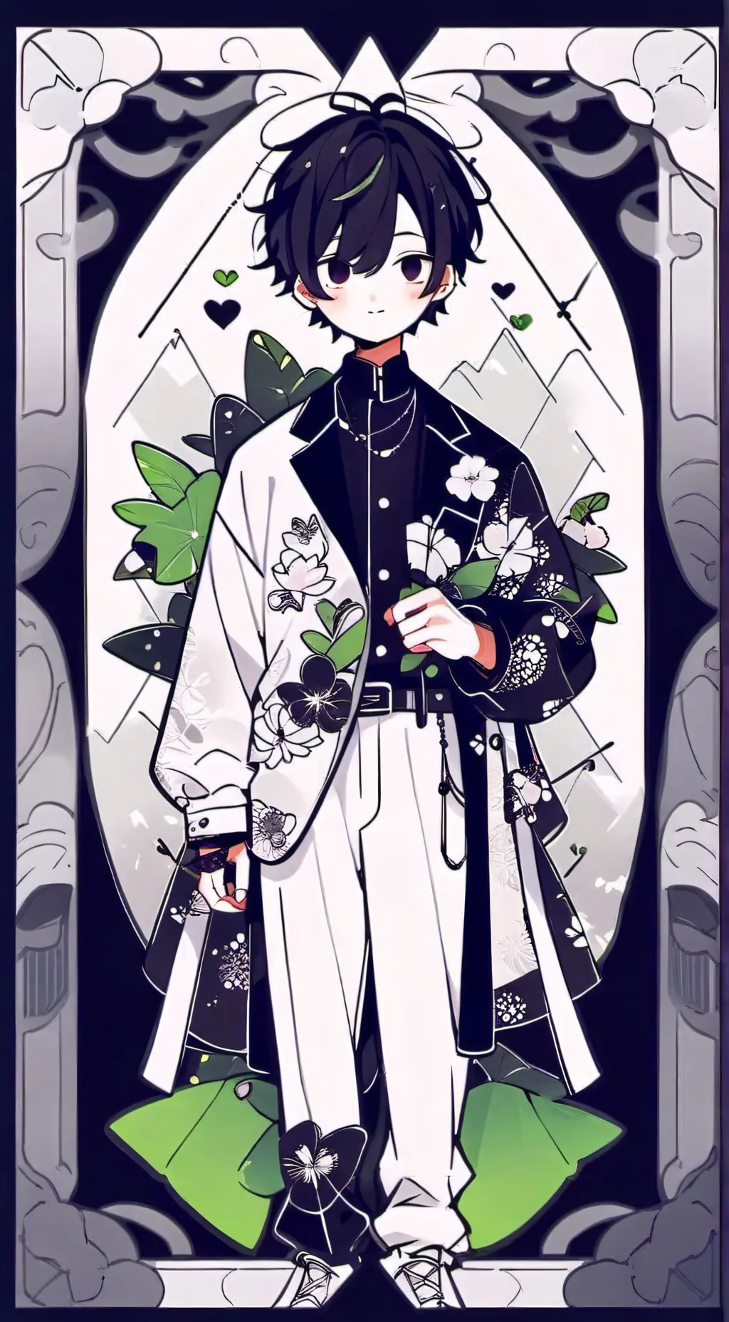 ai character: кияшка background