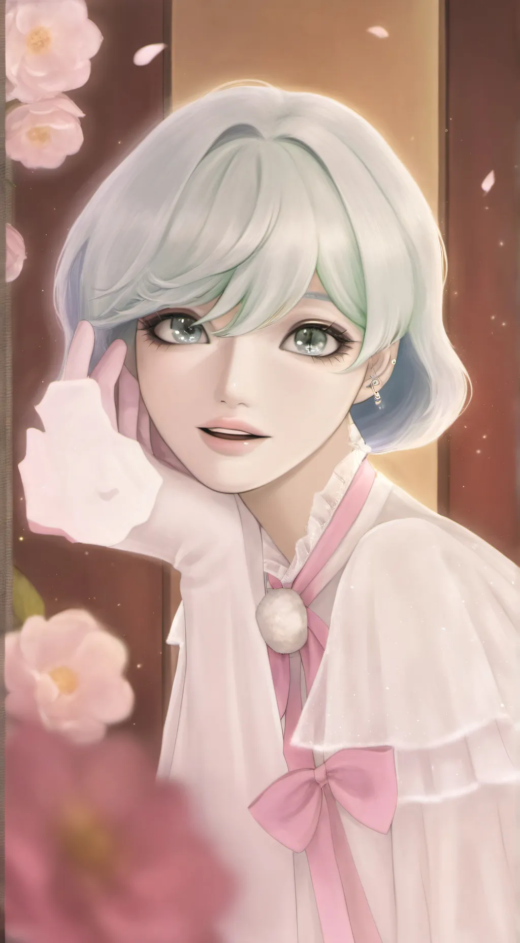 ai character: lisa  background