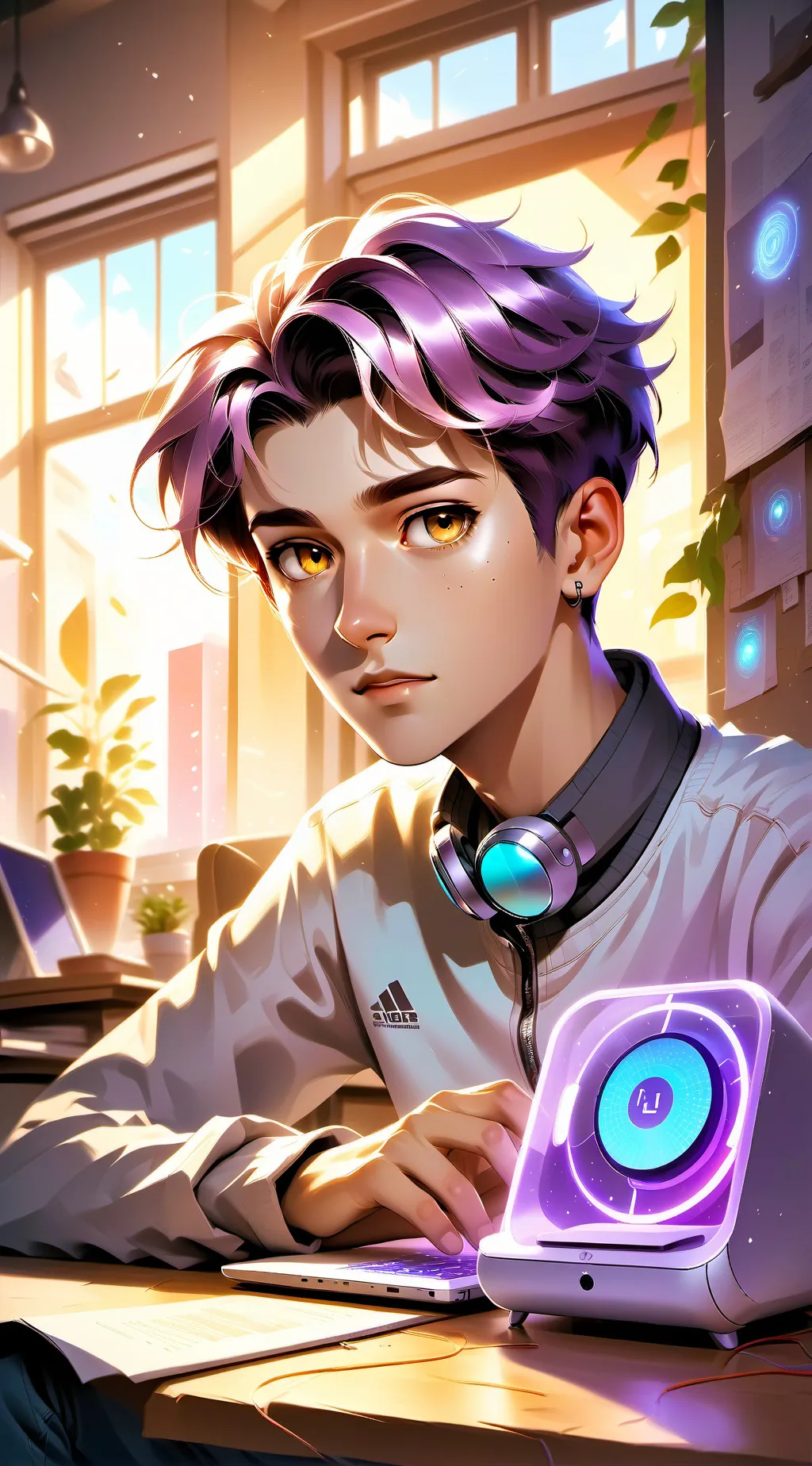 ai character: Cookie Tycoon background