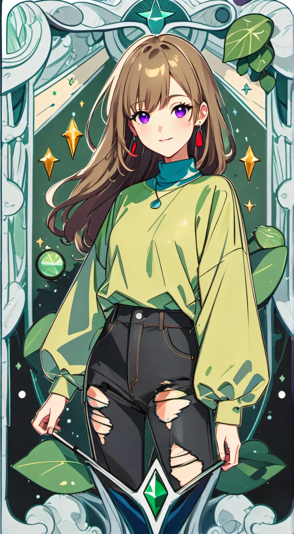 ai character: Callie  background