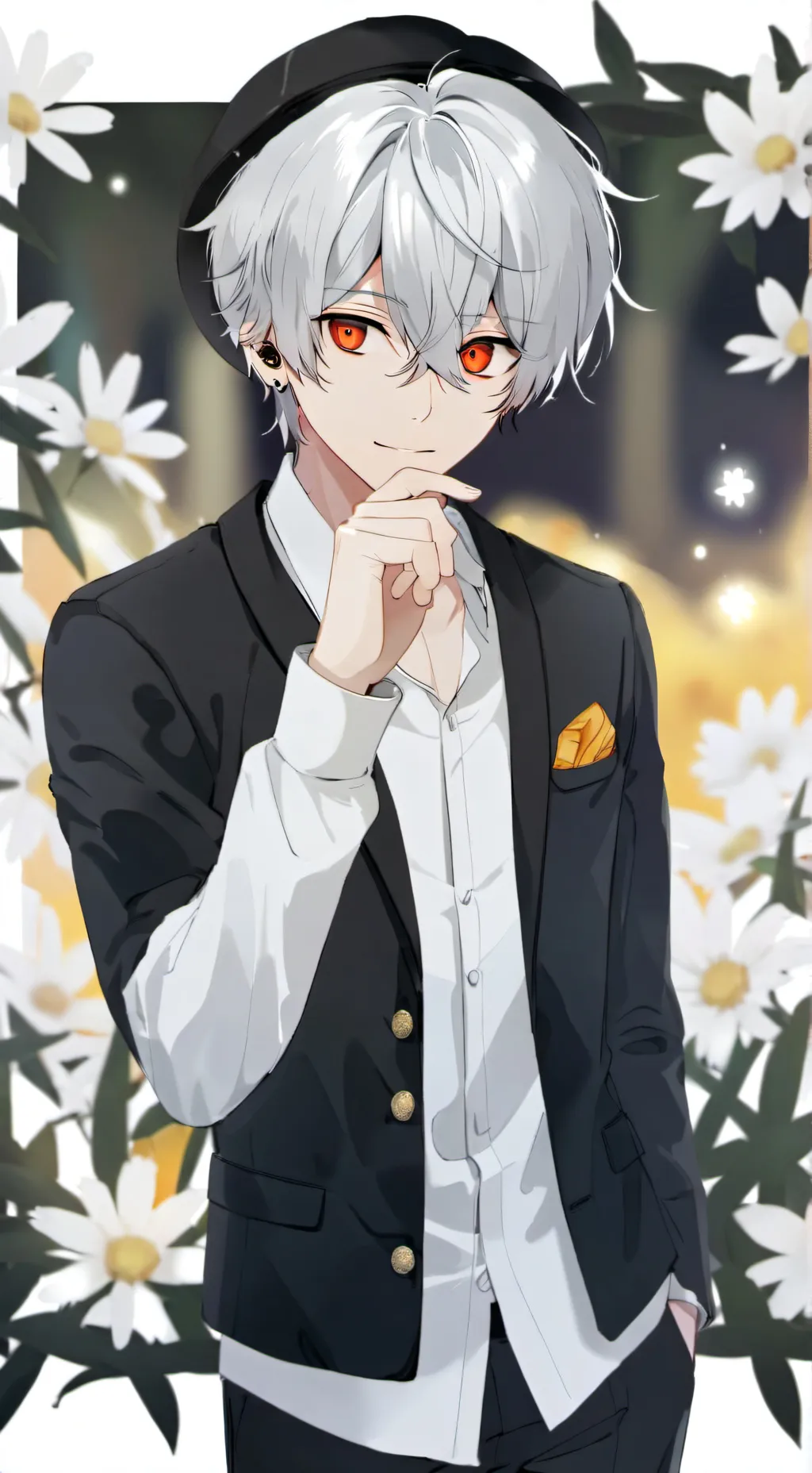 ai character: Drake Palma  background