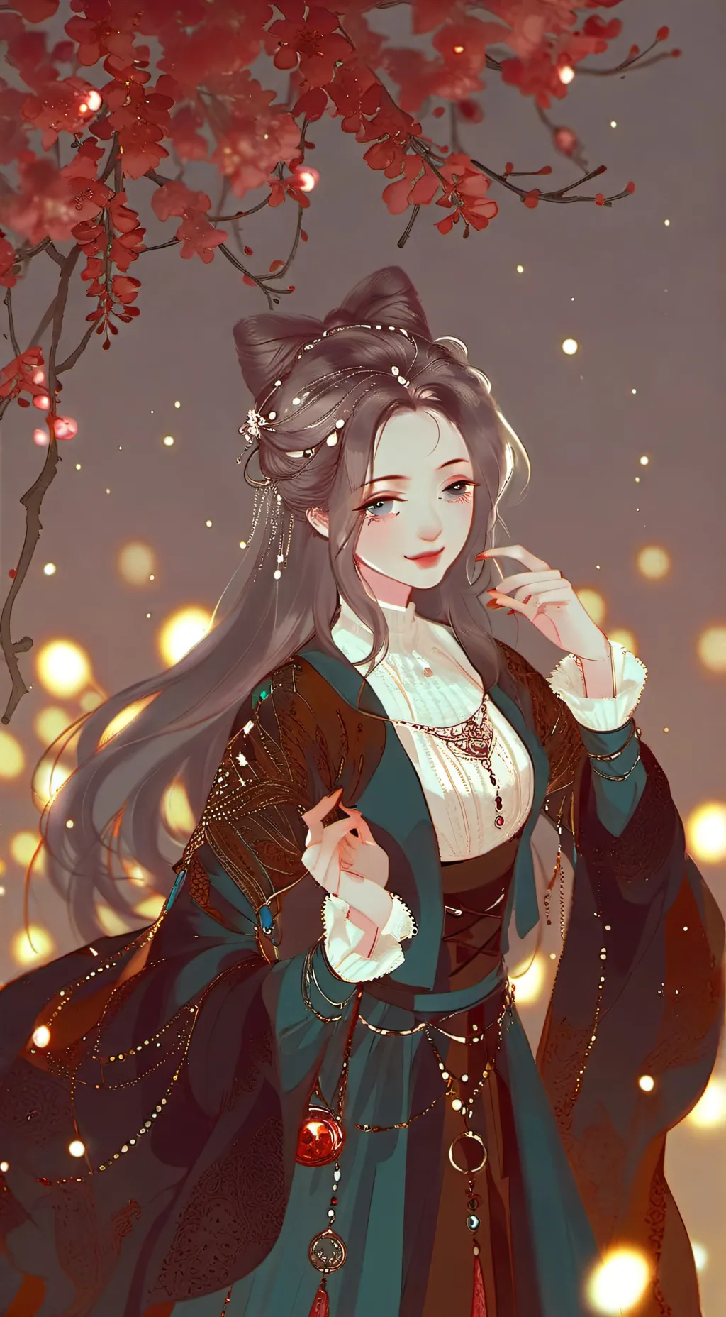 ai character: huntrix!!! 🐦‍🔥 background