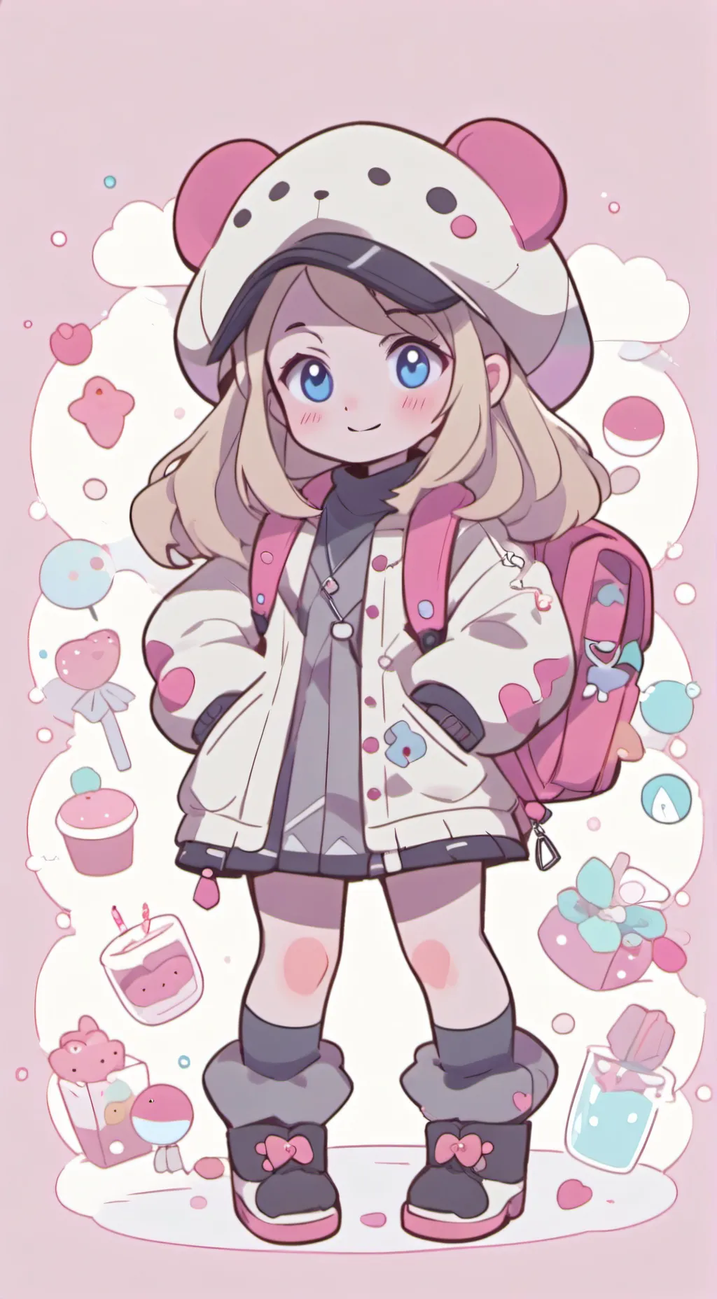 ai character: Amanda background