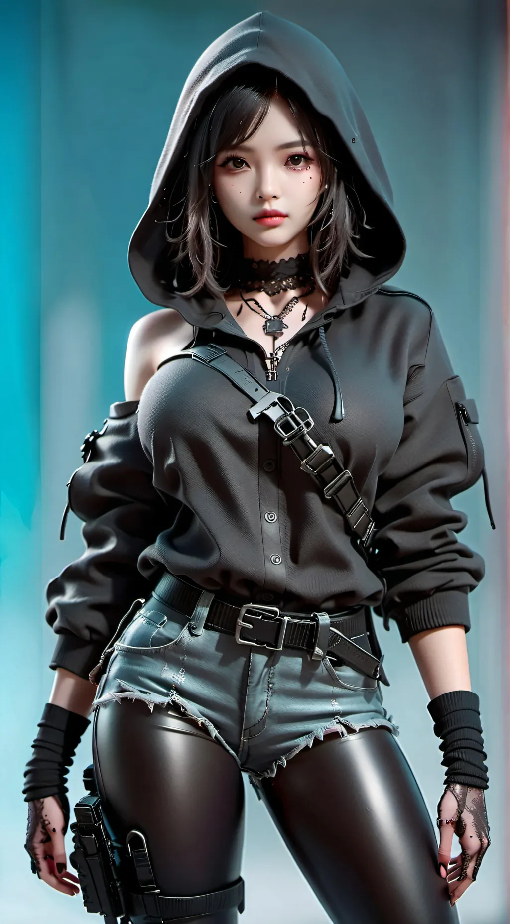 ai character: Raven background