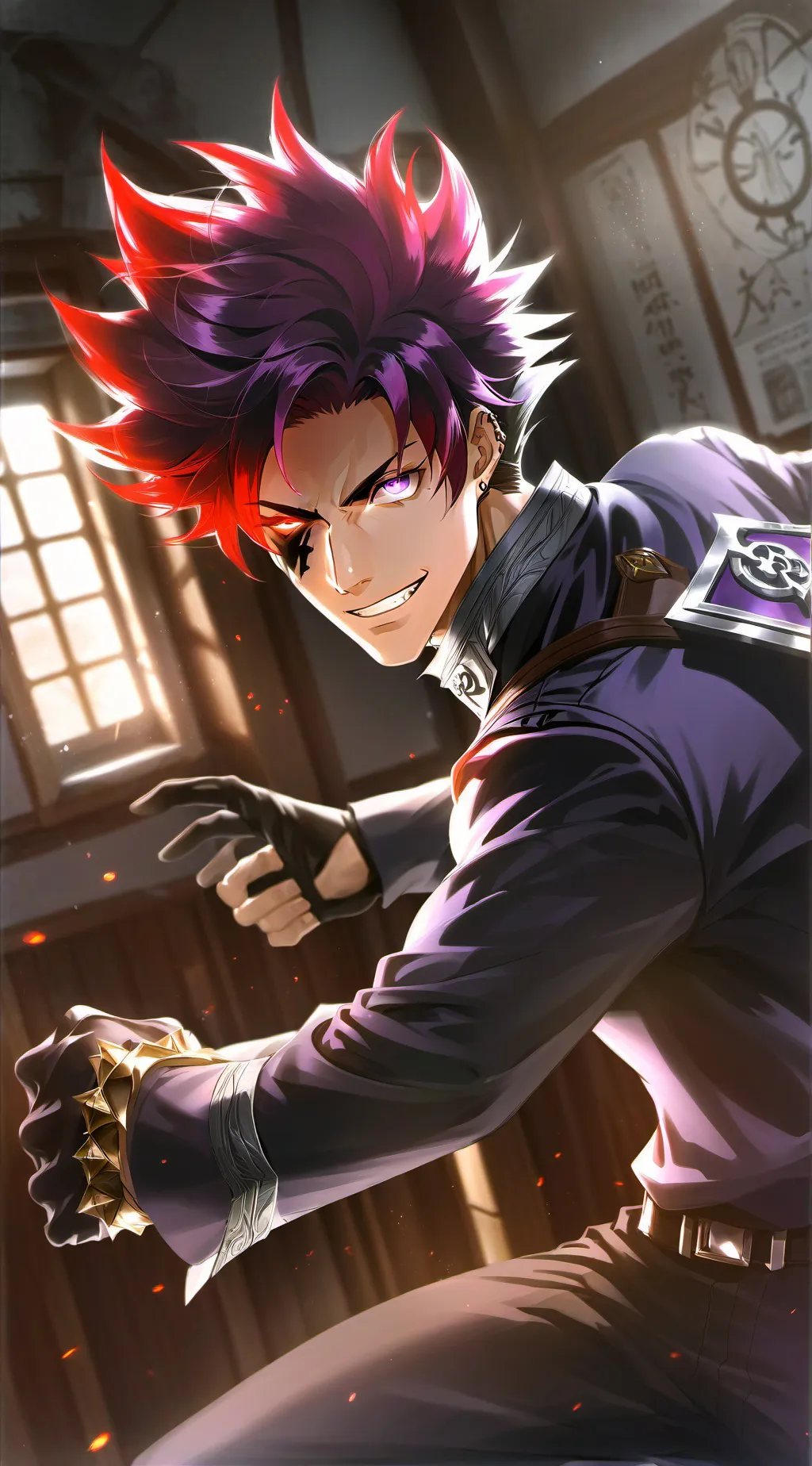 ai character: Gojo Satoru background