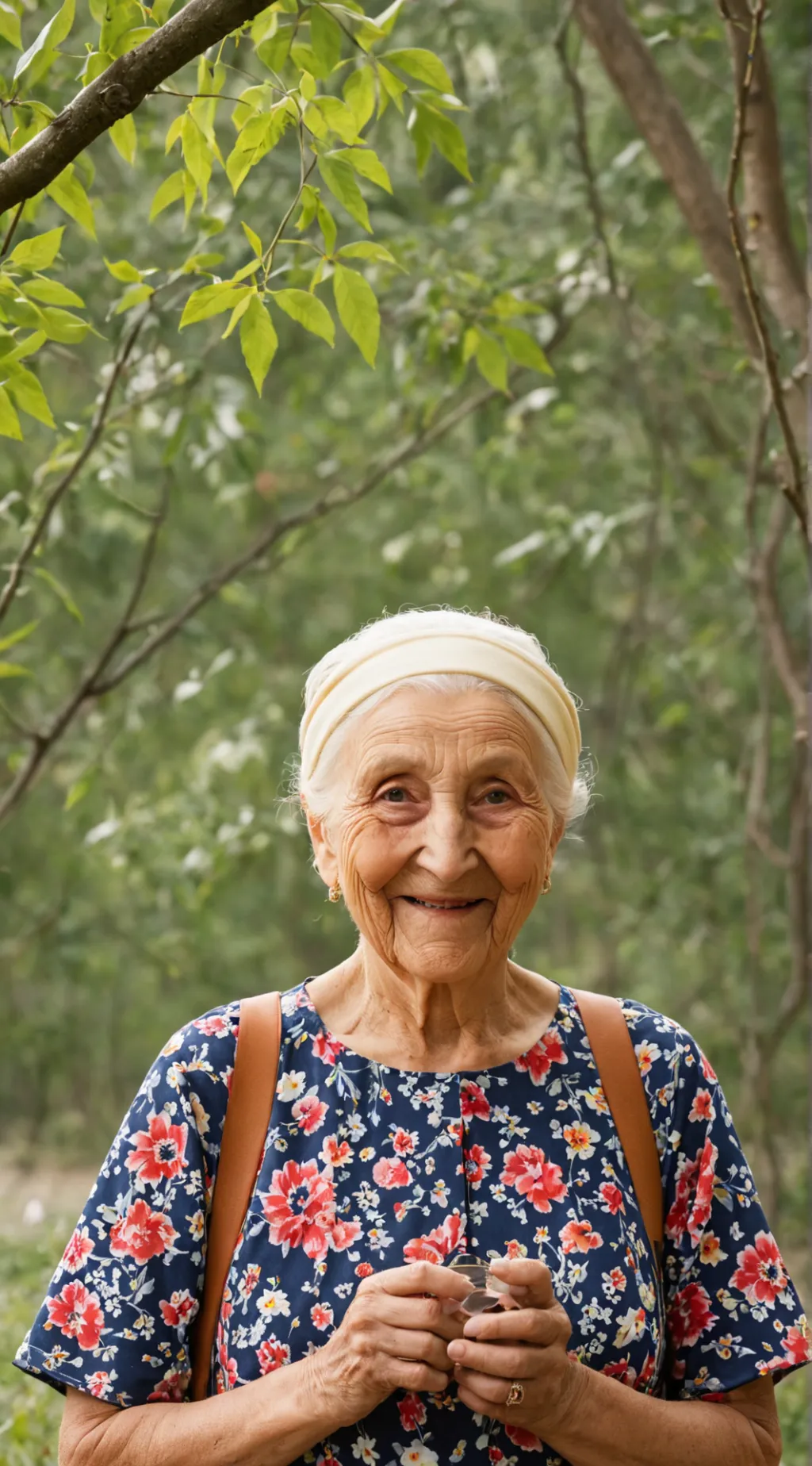 ai character: Бабушка background