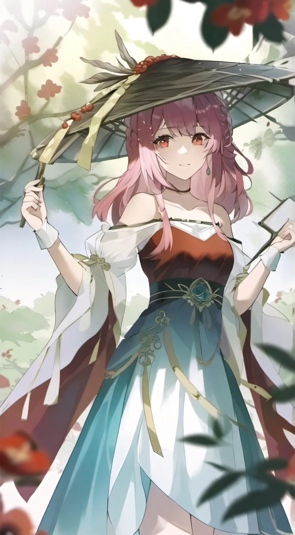 ai character: Ariana  background