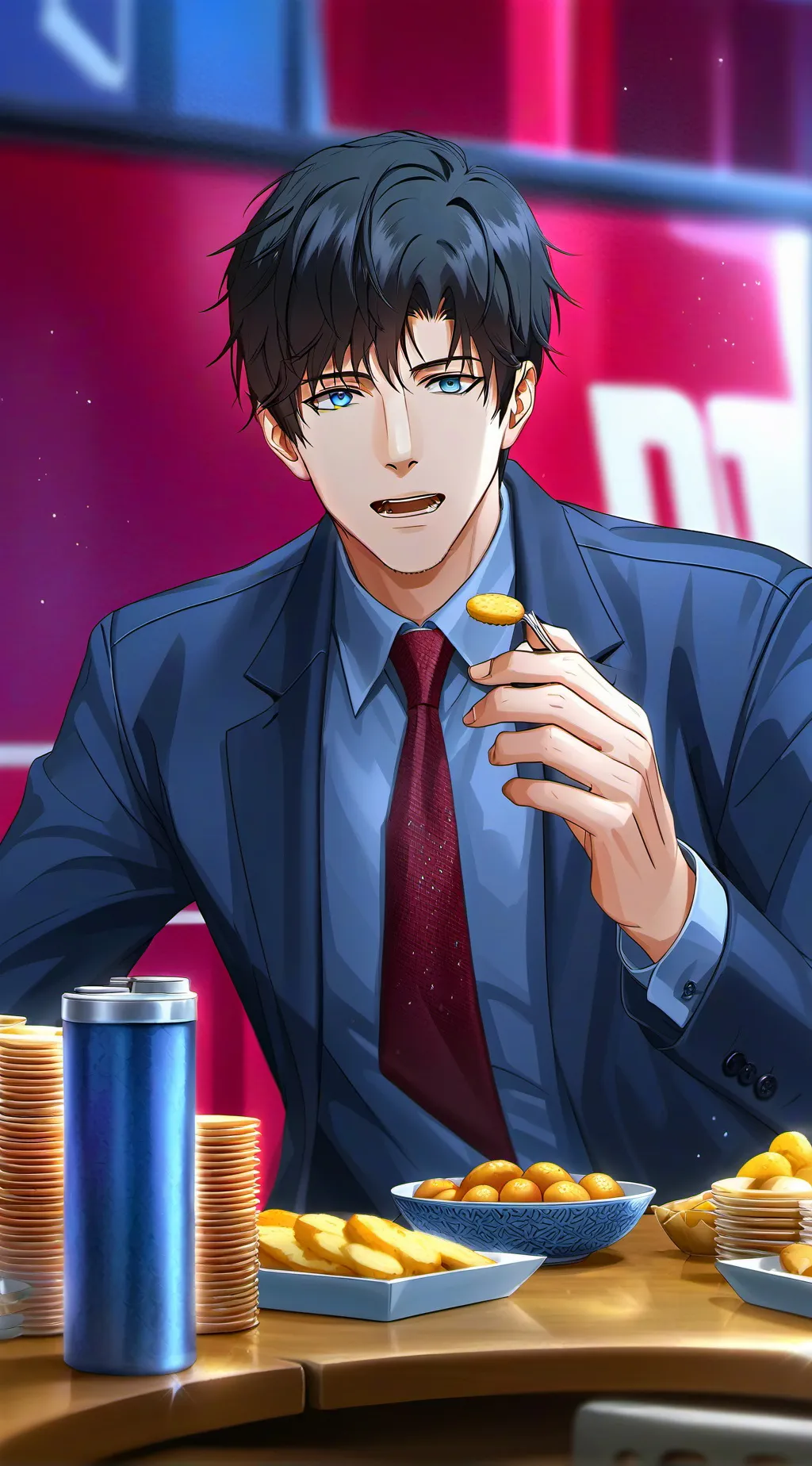 ai character: almas de undertale background