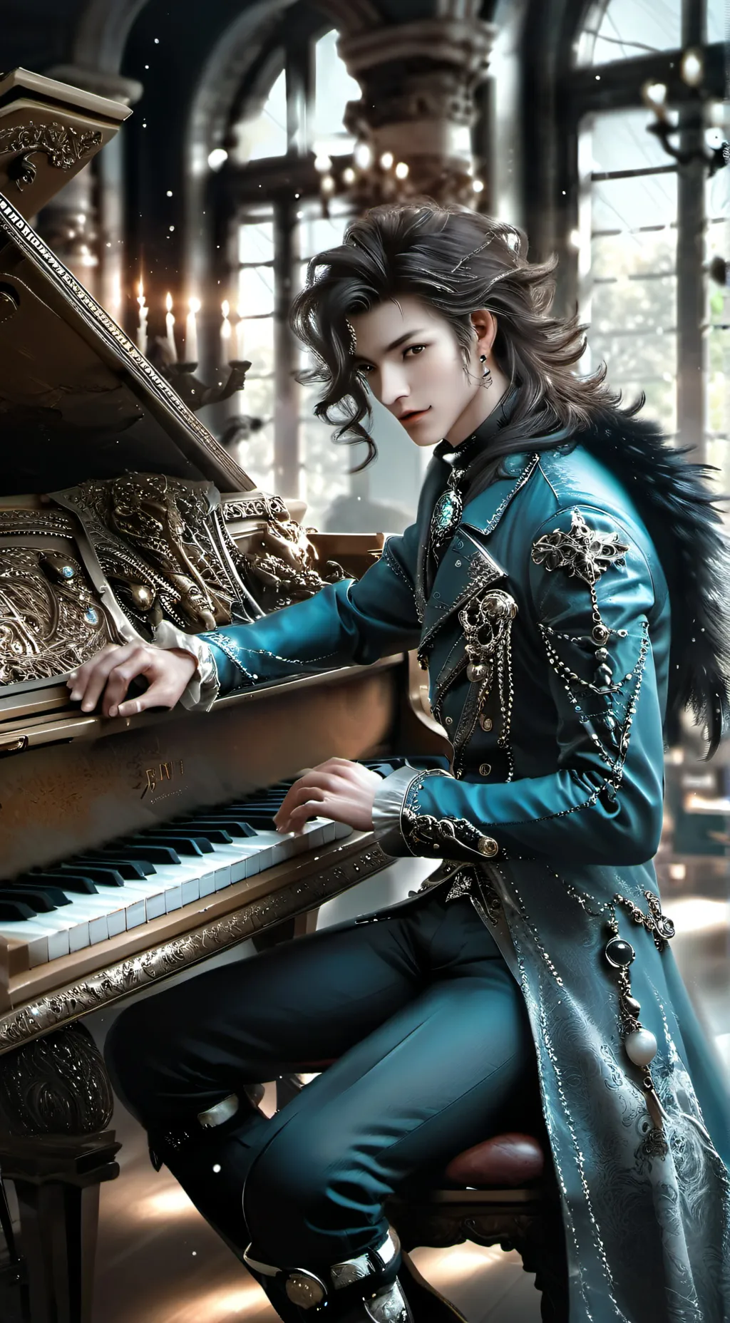 ai character: Constantin  background