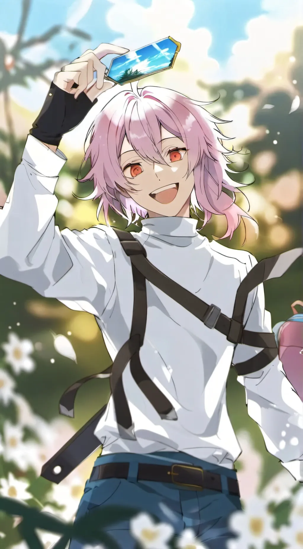 ai character: obamitsu  background