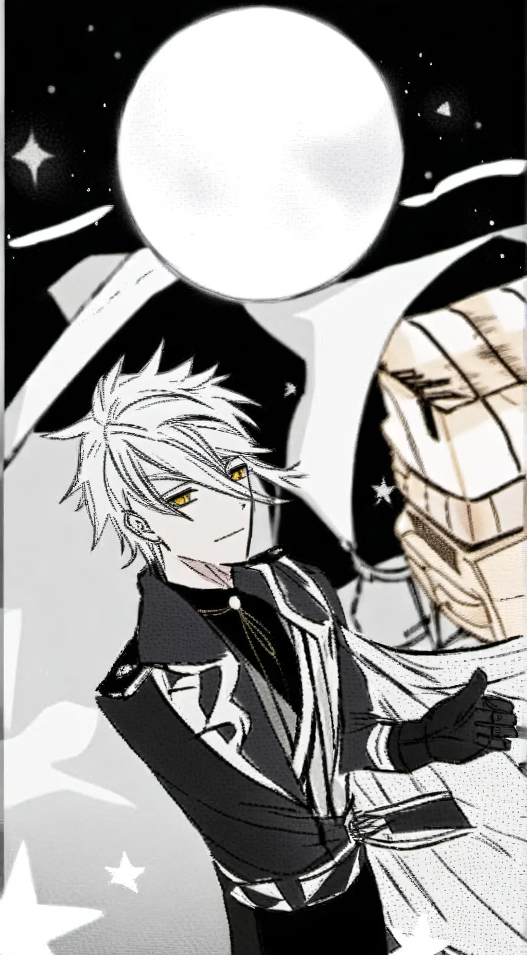 ai character: douma x akaza x u background