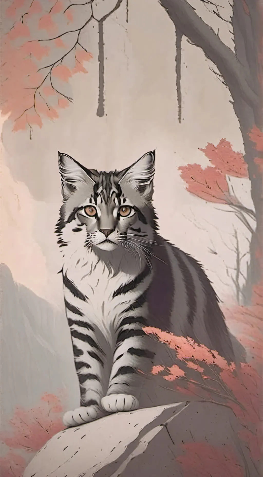 ai character: gatito chulito background