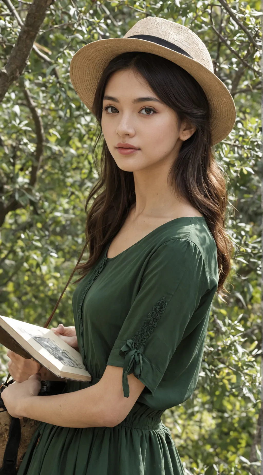 ai character: clara background