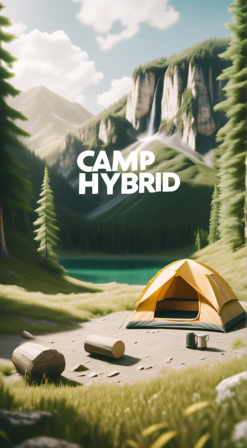 ai character: Camp Hybrid  background