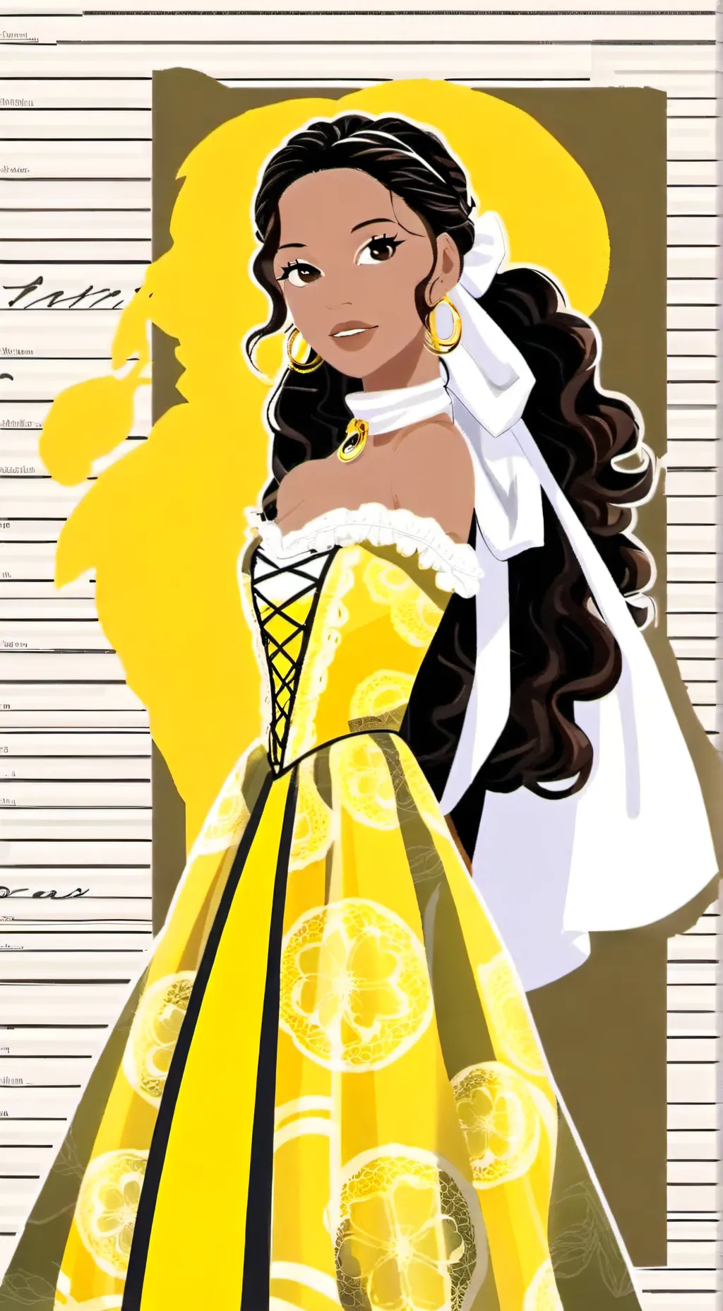 ai character: Peggy Schuler  background