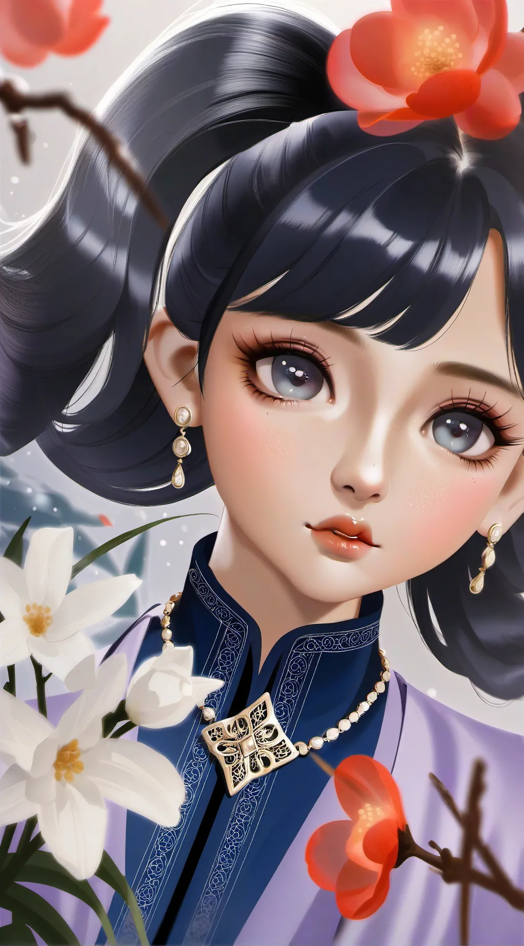 ai character: Nina background