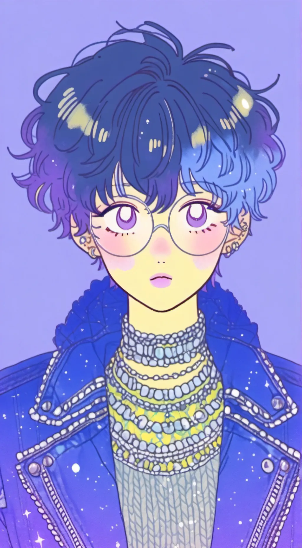 ai character: Pride festival! <3 background