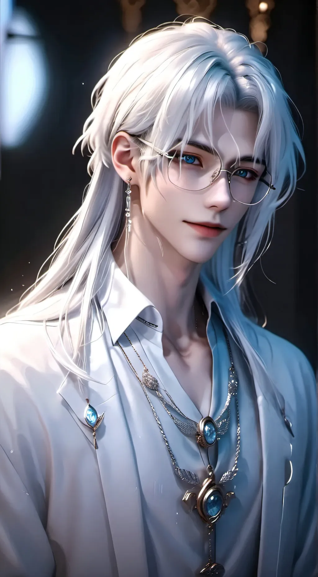 ai character: Давид background