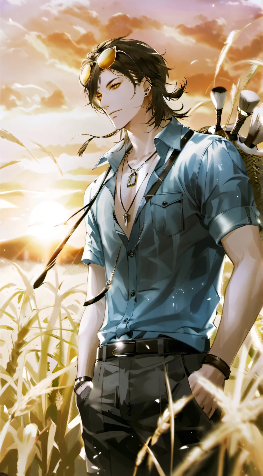 ai character: Tyrone background