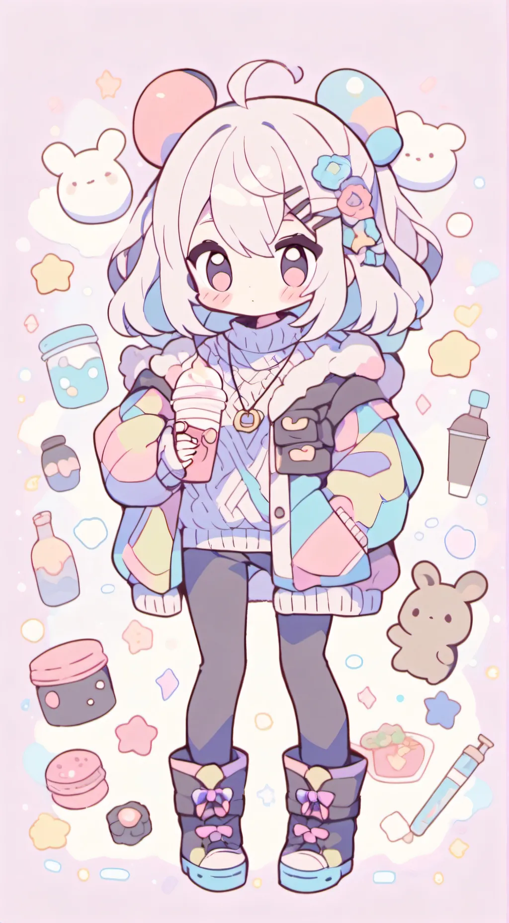 ai character: ~☆Gambleshow☆~ background