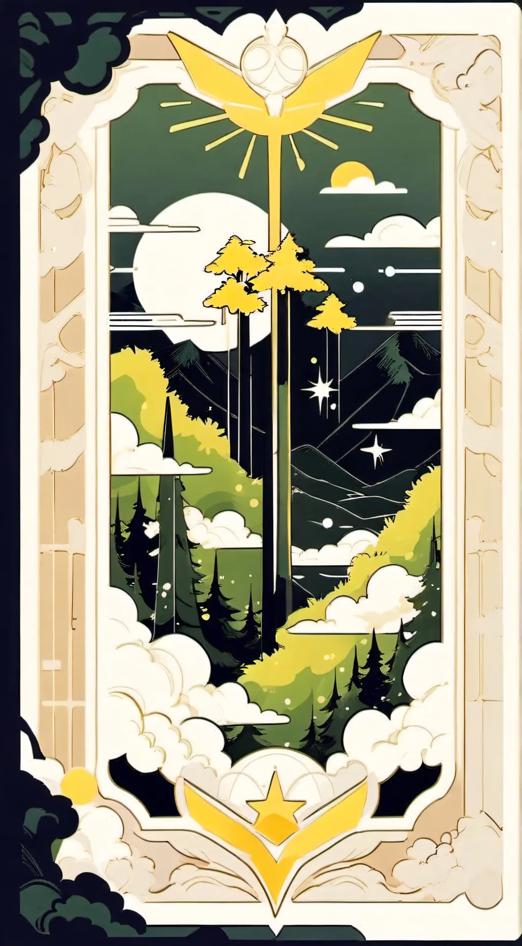 ai character: dw au background