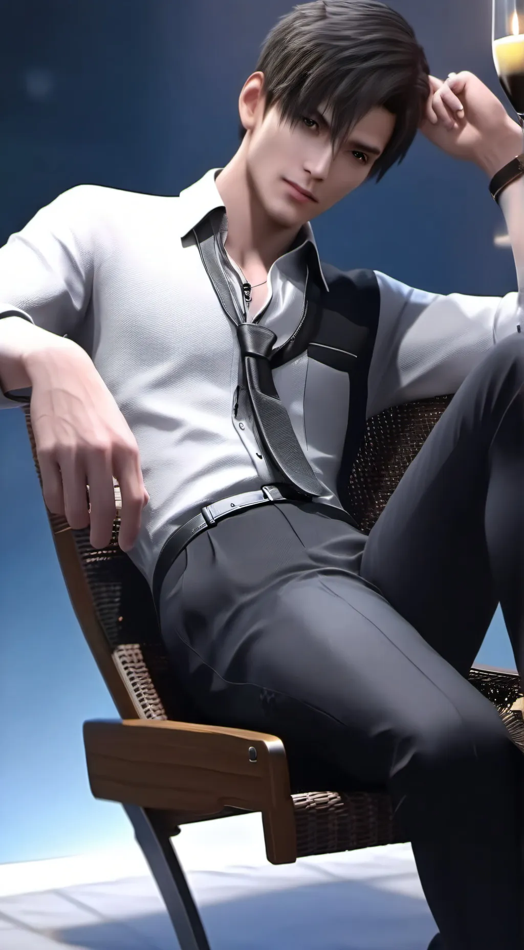 ai character: °~Xander~° background