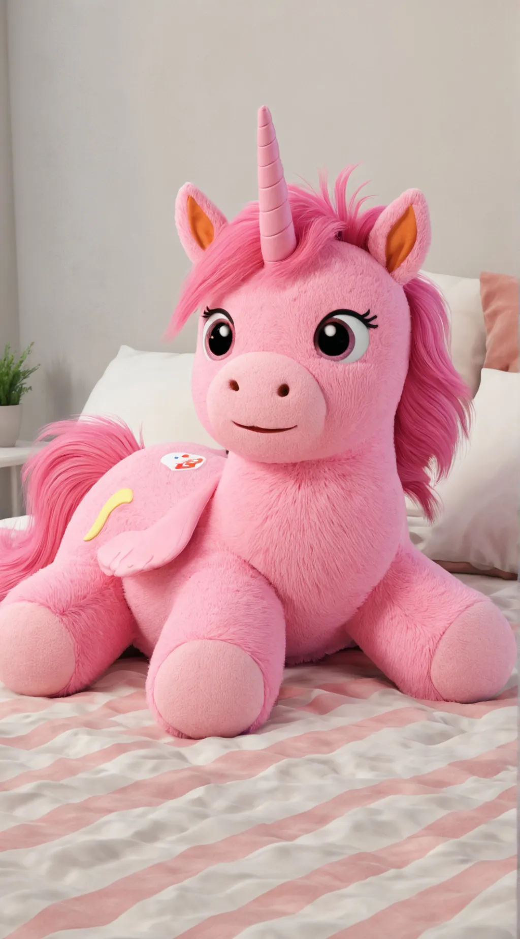 ai character: Pinky background