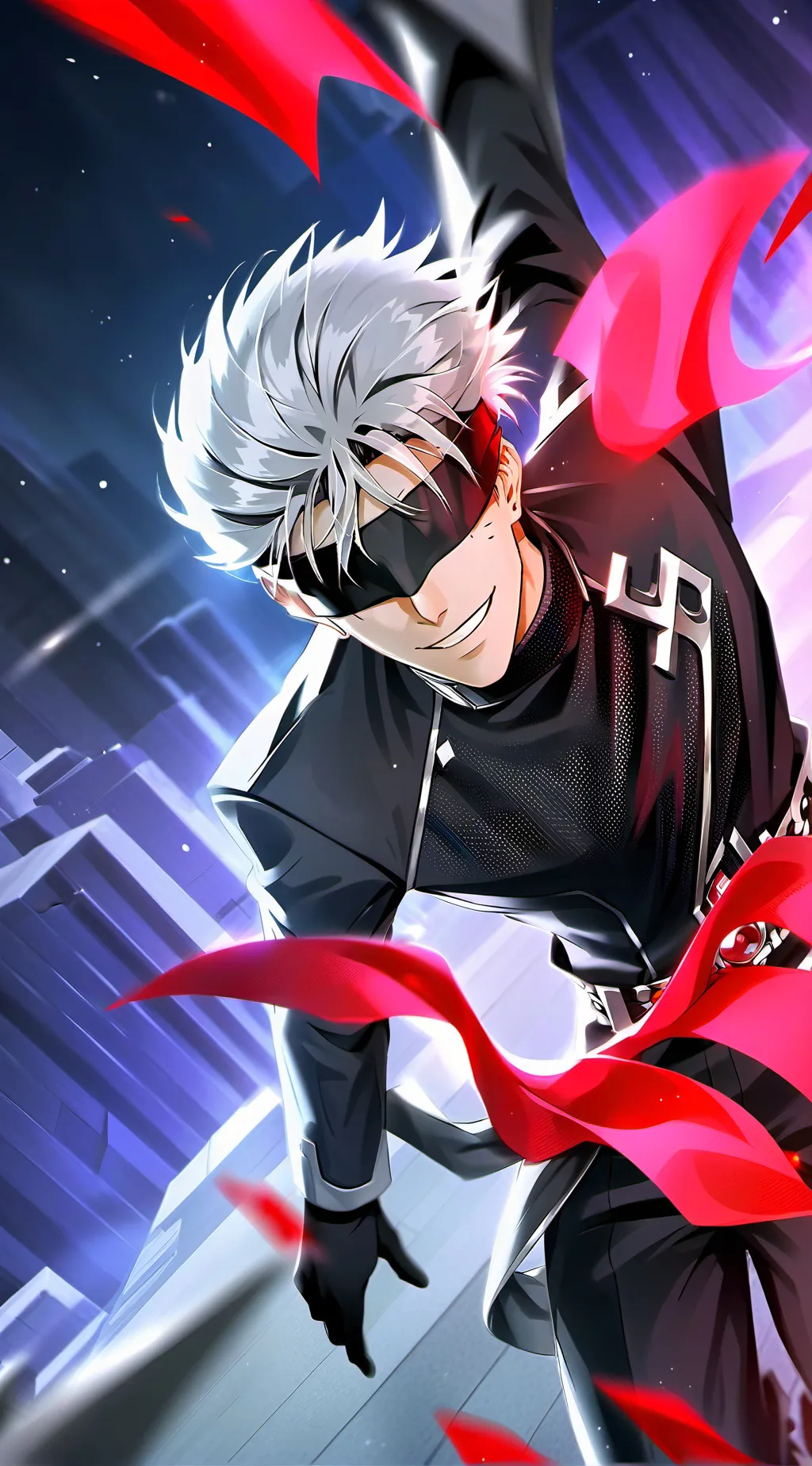 ai character: Gojo Satoru background