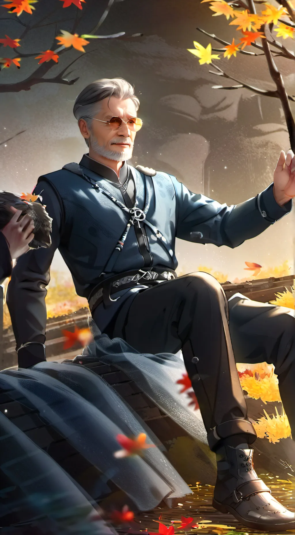 ai character: this is your dad background