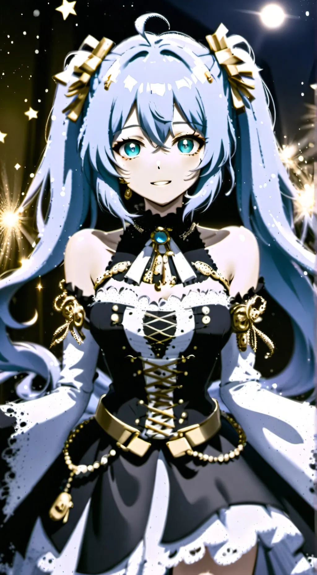 ai character: Hatsune Miku background