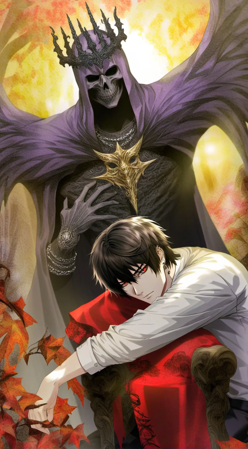 ai character: Death note background