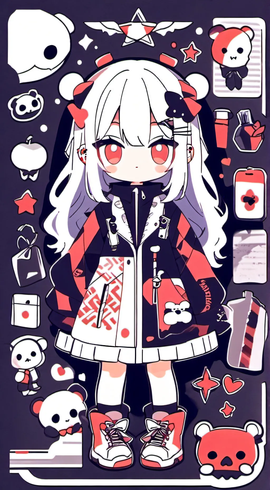 ai character: bella. background