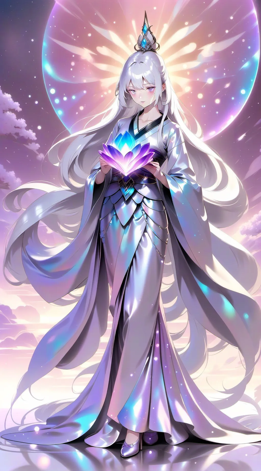 ai character: Lilly lotus  background