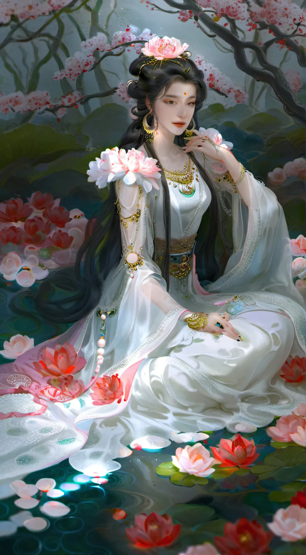 ai character: K-pop demon hunter background