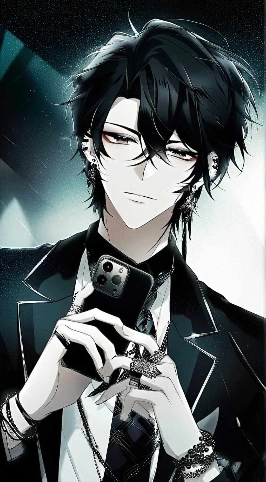 ai character: Ángele background