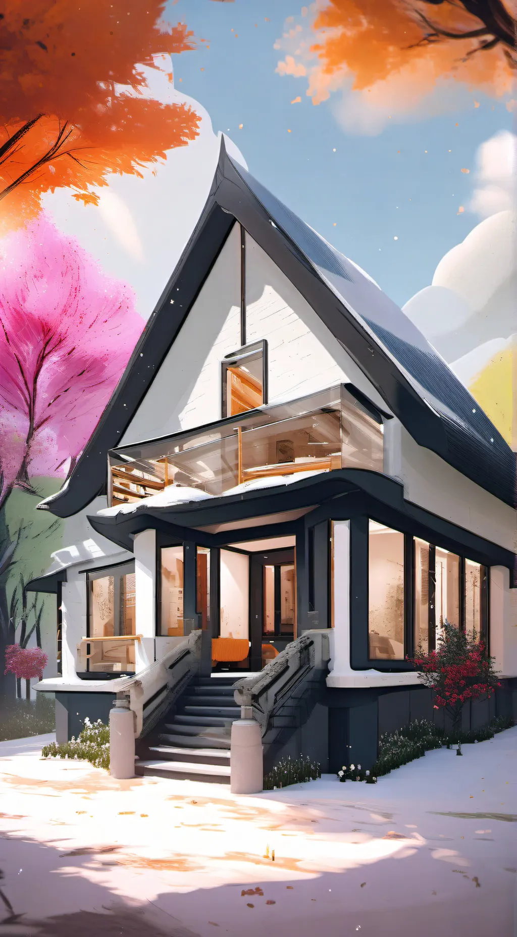 ai character: Adoption center  background