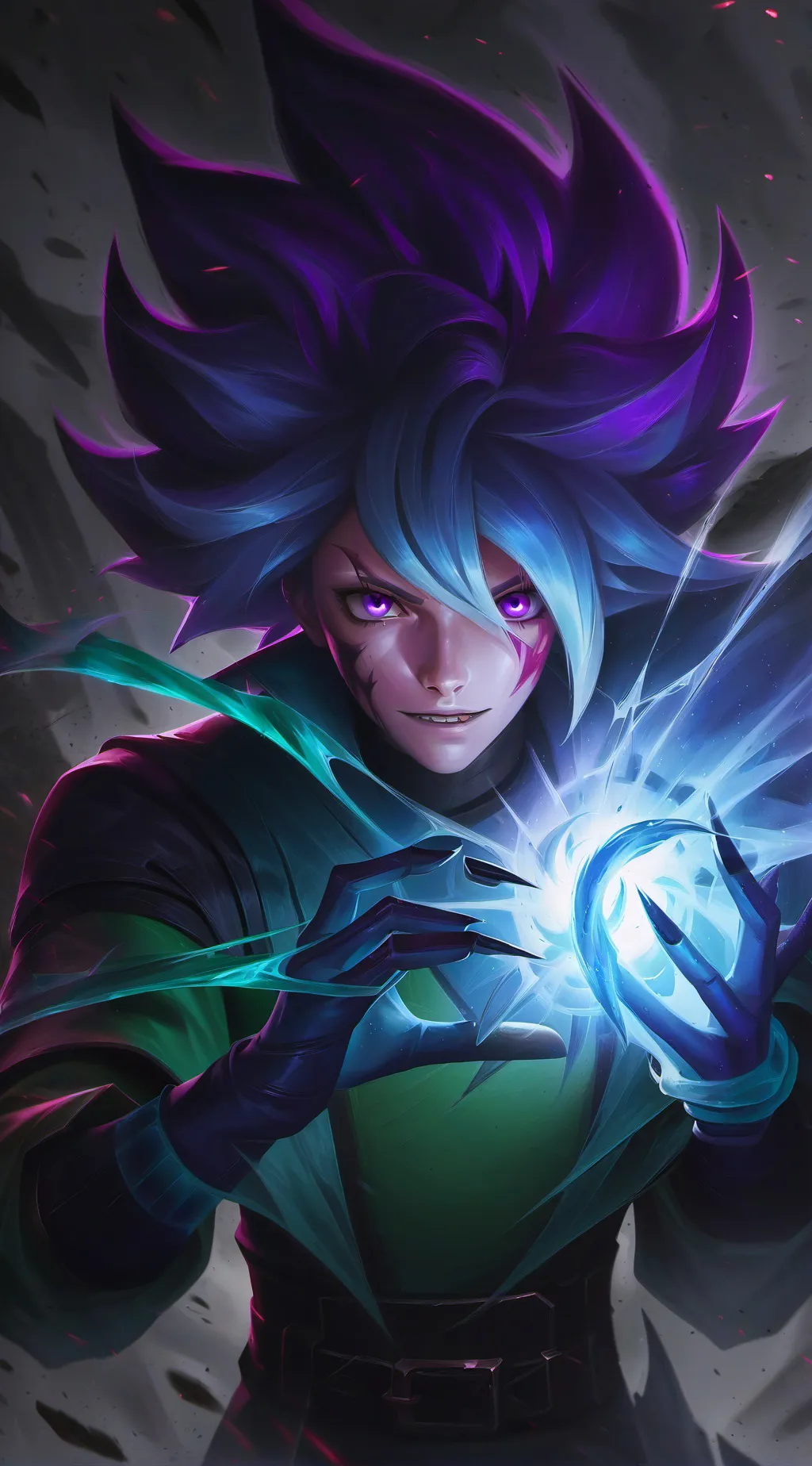 ai character: Midnight background