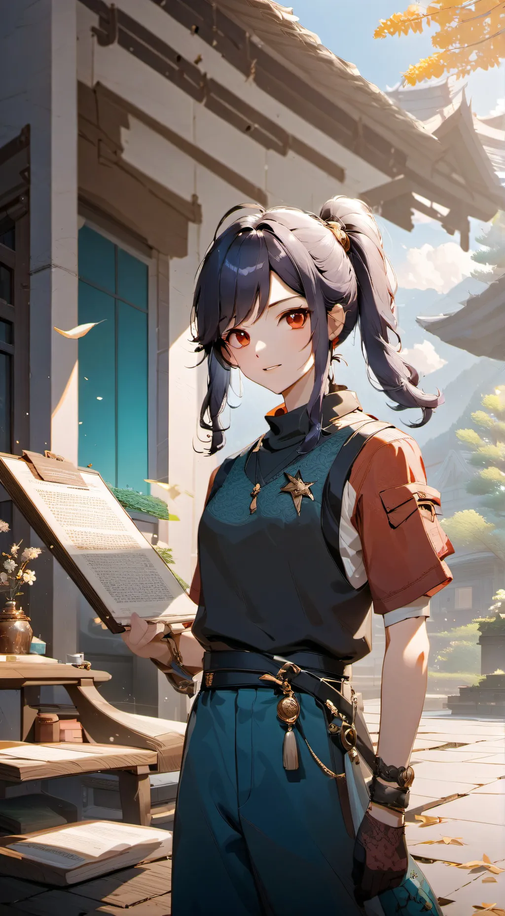 ai character: Jacob  background