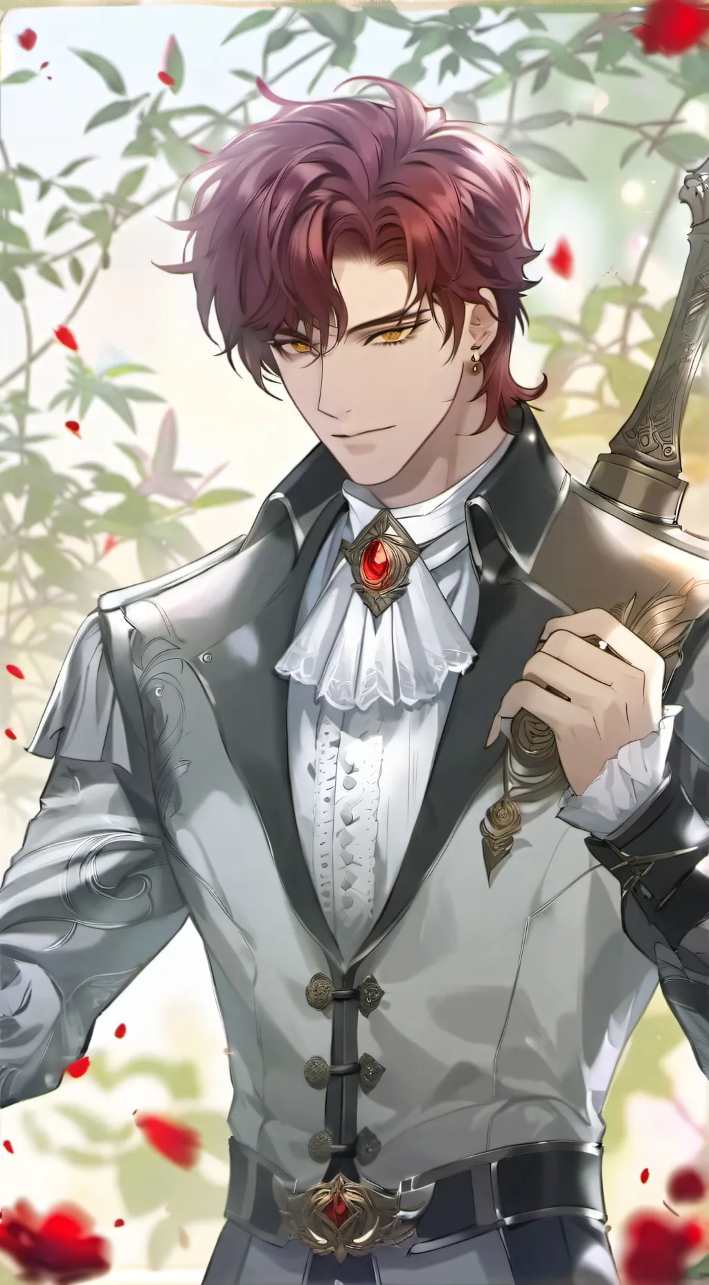 ai character: ~🌹Donovan🌹~ background