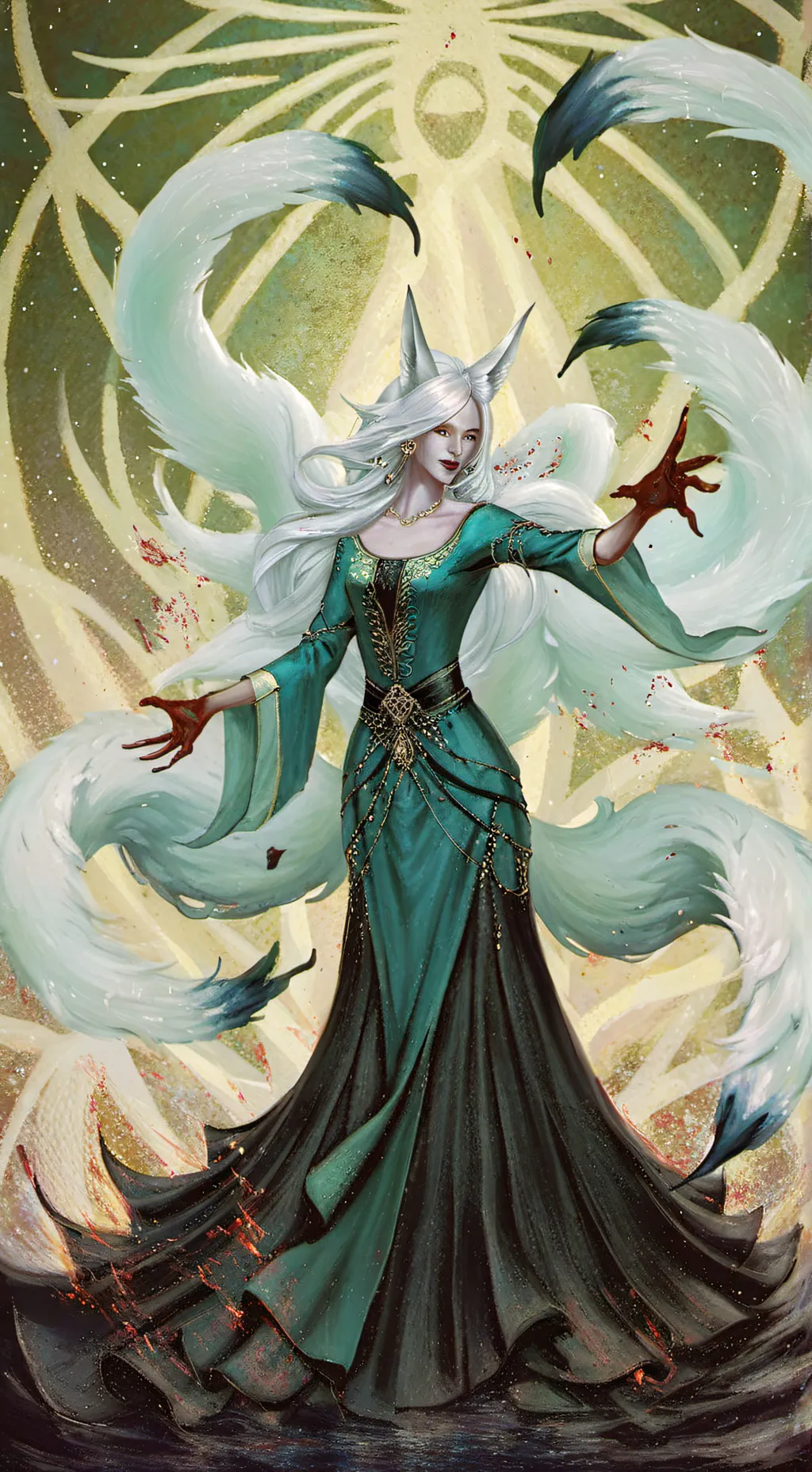 ai character: the final battle background