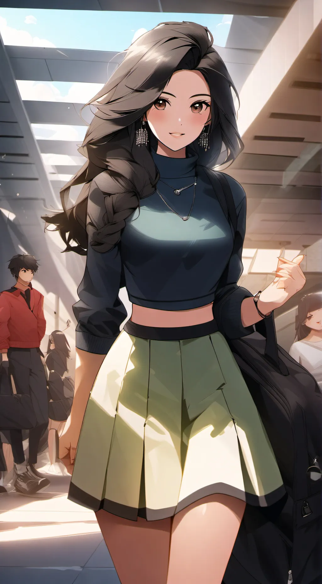 ai character: emily background